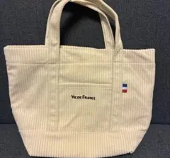VIEDEFRANCE 2026福袋 コーデュロイ トートバッグ ベージュ