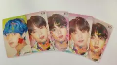 BTS コンタクトレンズ トレカ