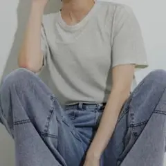 【SENSE OF PLACE 】 クルーネックラメTシャツ