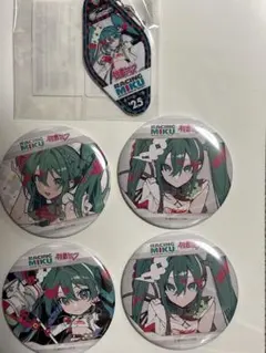 レーシングミク2025 アクリルキーホルダー おっきめ缶バッジvol.1
