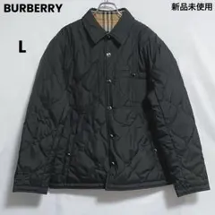 BURBERRY リバーシブル キルティング ナイロン オーバーシャツ Lサイズ