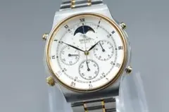 SEIKO 7T36-7A10 ディスカバリー クロノグラフ ムーンフェイズ - メルカリ