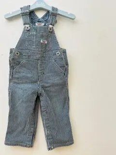 【美品】ミキハウスダブルB オーバーオール70 80