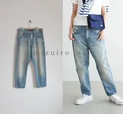 mizuiro ind ミズイロインド ハイウエストデニムパンツのサムネイル