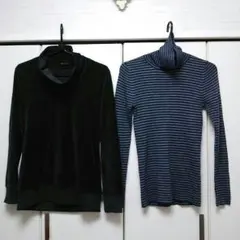 値下げ！コムサ★タートル２枚セット