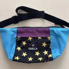 DOUBLE.Ｂ ボディバッグ キッズ 星柄のサムネイル