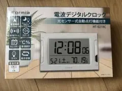 Formia 電波デジタルクロック HT-021RC