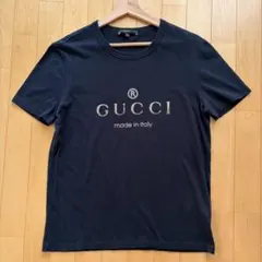 GUCCI スタッズ ロゴT シャンパンゴールド L 黒 - メルカリ