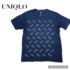 UNIQLO UT ミッキー Tシャツ M ディズニー　ネイビー　ユニセックス