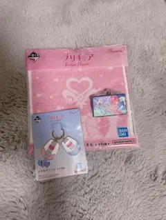 プリキュア 1番くじ　ハンカチ・チャーム