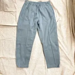 【未使用】adidas 水色トラックパンツ ASIA S