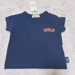POLO ネイビー Tシャツ 70cm バースデイ