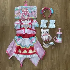 デリシャスパーティプリキュア　キュアプレシャス　コメコメ　ドレスセット