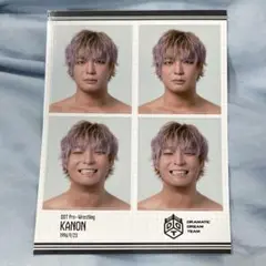 DDTプロレス 証明写真風シール KANON選手