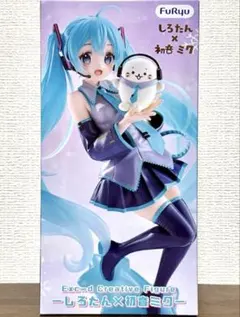 【箱無し】Exc∞d Creative 初音ミクxしろたんフィギュア