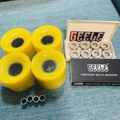 スケートボード　78Aソフトウィール+ABEC11ベアリン PENNYも使える