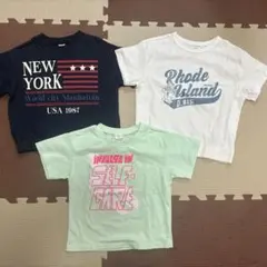 100 半袖Tシャツ 3枚セット まとめ売り しまむら RELA