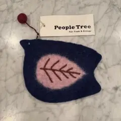 新品⭐︎People Tree ウールフェルトポーチ
