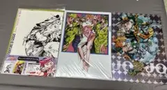 ジョジョ 荒木先生原作絵 クリアファイル 3セット