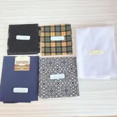 生地　はぎれ　布　起毛生地　チェック　レース　柄　紺　黒　黄色　ハンドメイド