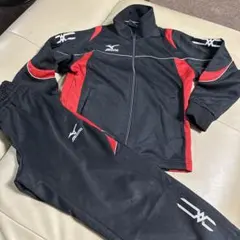 Mizuno ジャージ 上下セット 黒/赤　130