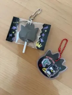 値下げ！バッドバツ丸　キーホルダーセット