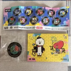 くら寿司 BT21 TATA オリジナルアクリルステッカー　bts テテ V