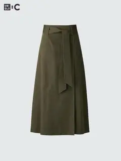 UNIQLO C ベルテッドフレアスカート　Sサイズ