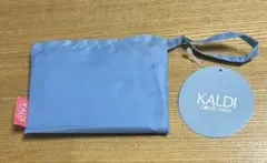 カルディ オリジナル エコバッグ オンラインストア限定色 シアーブルー