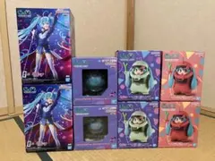 ガンダム45周年×初音ミク　フィギュア　プライズ　8点セット