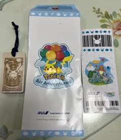 ポケモンジェット搭乗記念グッズ＆初日の出フライト記念品オリジナルクッキー缶セット