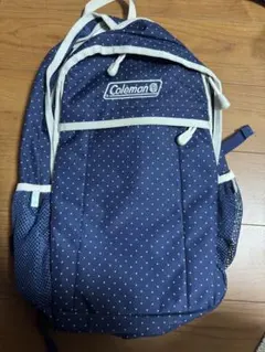 Coleman ドット柄 キッズリュック