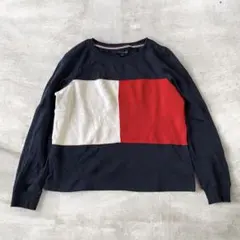 TOMMY HILFIGER トレーナー S/P 長袖 スウェット 古着