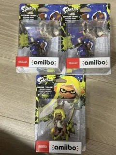 スプラトゥーン amiibo 3個　新品未開封
