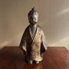 無我童子　置物 楽天市場】高岡銅器 「無我童子」 米 治 一 : 光ネット組合 楽天