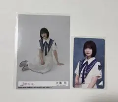 大園玲 自業自得 封入 生写真 座り ＆ HMV クーポン セット