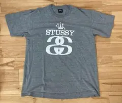 OLD Stussy 希少ユニコーン&crown グレー Tシャツ Lサイズ OLD Stussy 希少ユニコーン&crown グレー Tシャツ Lサイズ 00s