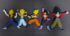 ドラゴンボールZ 組立式DXソフビ フィギュア 5体セット