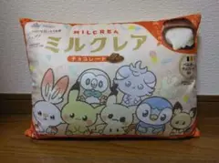 ポケピース・ミルクレアオリジナルクッション　赤城乳業　ポケモン