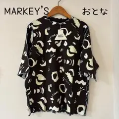 160【新品】マーキーズ レディース ソウガラメローハンソデカットソーのサムネイル