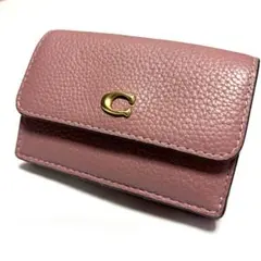 COACH】コーチ 三つ折り財布 ミニ財布 ウィン スモールウォレット
