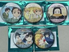 鬼滅の刃 キメツ学園 冨岡義勇＆炭治郎 缶バッジ 2点セット ufotable