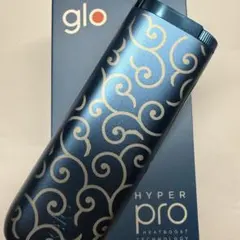 新品未登録 glo HYPER Pro グローハイパー プロ 本体唐草模様 青