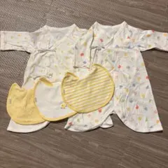 MIKI HOUSE ミキハウス　コンビ肌着　授乳スタイ　　新品未使用