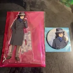 鬼滅の刃AGF earlywinter アクリルスタンド　缶バッジ　富岡義勇