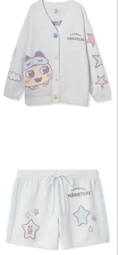 新品未開封タグ付き　 スナイデルホーム　たまごっち　ニットカーディガン　まめっち