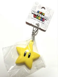 USJ限定♡スーパースター 光る キーチェーン 新品 マリオ 新作 任天堂