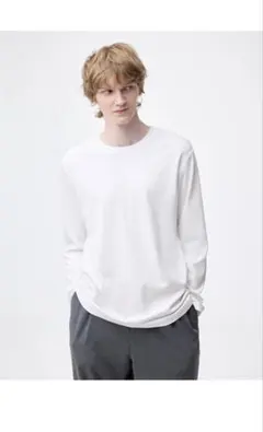 ソフトコットンクルーネックT(長袖) 3XL