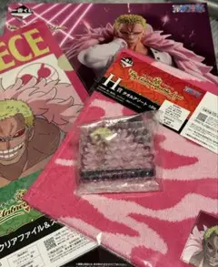 【新品未開封】ワンピース1番くじD賞H賞I賞J賞 ドフラミンゴセット