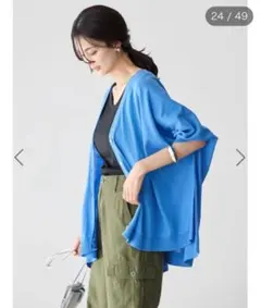 美品 スローブイエナ 洗える コットンレーヨンボイルフレンチスリーブブラウス 美品 スローブイエナ 洗える コットンレーヨンボイル フレンチスリーブ